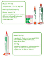 Sn99ag0.3cu0.7 Lead-free Solder Paste 217°c No-clean High Temperature Solder Paste For Smd/bga/smt/ic/pcb Repair