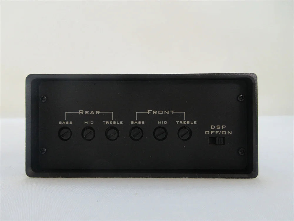 Intelligent Audio Processor with 4-in and 6-out DSP RCA Output for Automobile Modified Audio Amplifier.