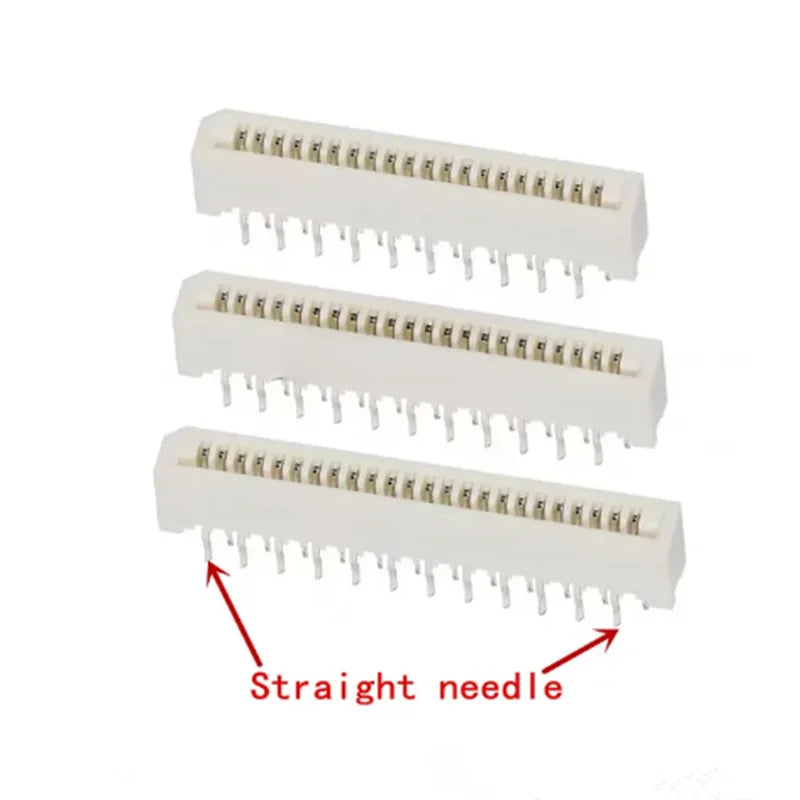 10Pcs 1.25mm FPC/FFC Connector LCD Flexible Flat Cable Socket Double Row 4P5P6P7P8P9P10P11P12P14P16P18P20P22P24P26P28P30P32Pin