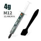 New High Performance Thermal Grease M12 Thermal Paste Plaster Pasta Termica 12.4W/mK 1/4/8/15/30g For CPU/PS5/LED/Desktop PC