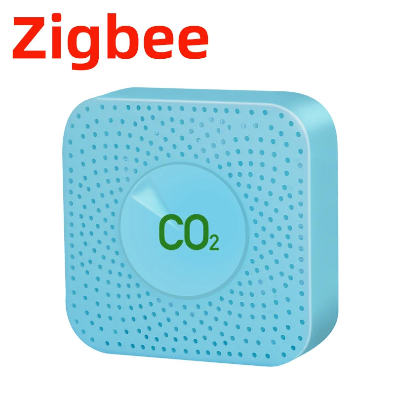 Tuya CO2 Carbon Dioxide Sensor CO2 Detector NDIR High-Precision Measurement Exceeds Standard Alarm Smart Home Linkage Tuya Senso