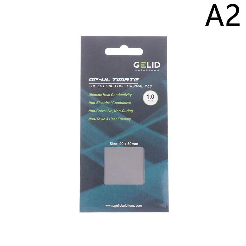 GP Ultimate 15W MK Thermal Pad CPU GPU Motherboard Silicone Grease Heat Dissipation Pad 90x50MM High Performance