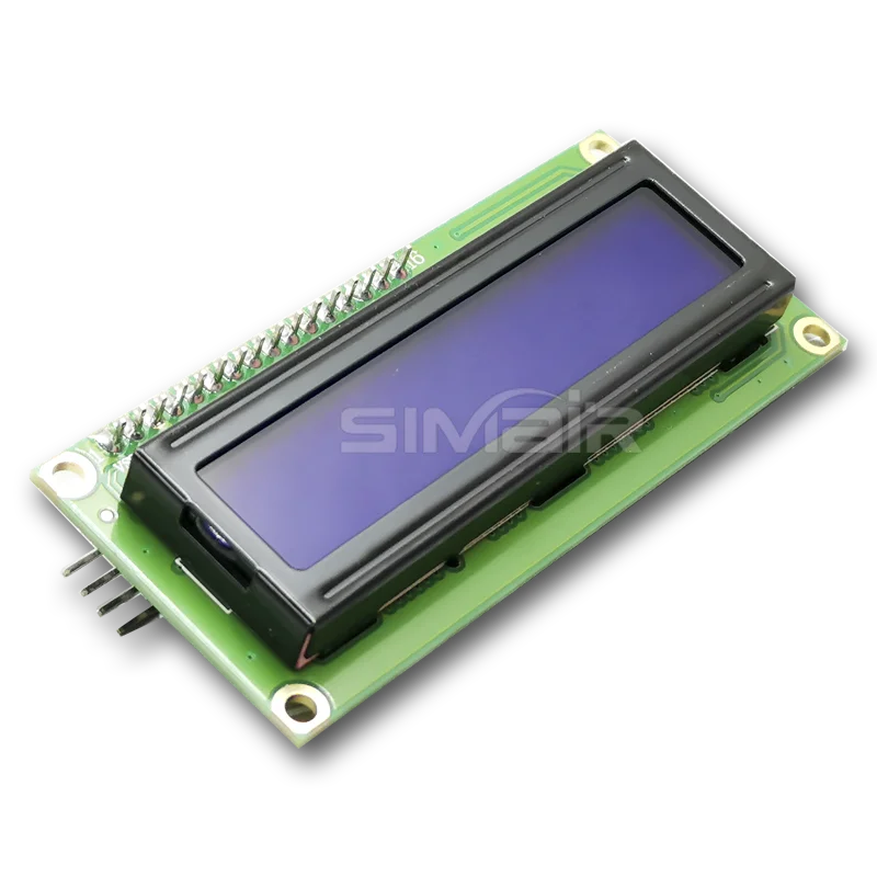 16x2 Character LCD Module 5V STN Gray Transflective 6800 Parallel Interface Russian Font Display 1602-DB