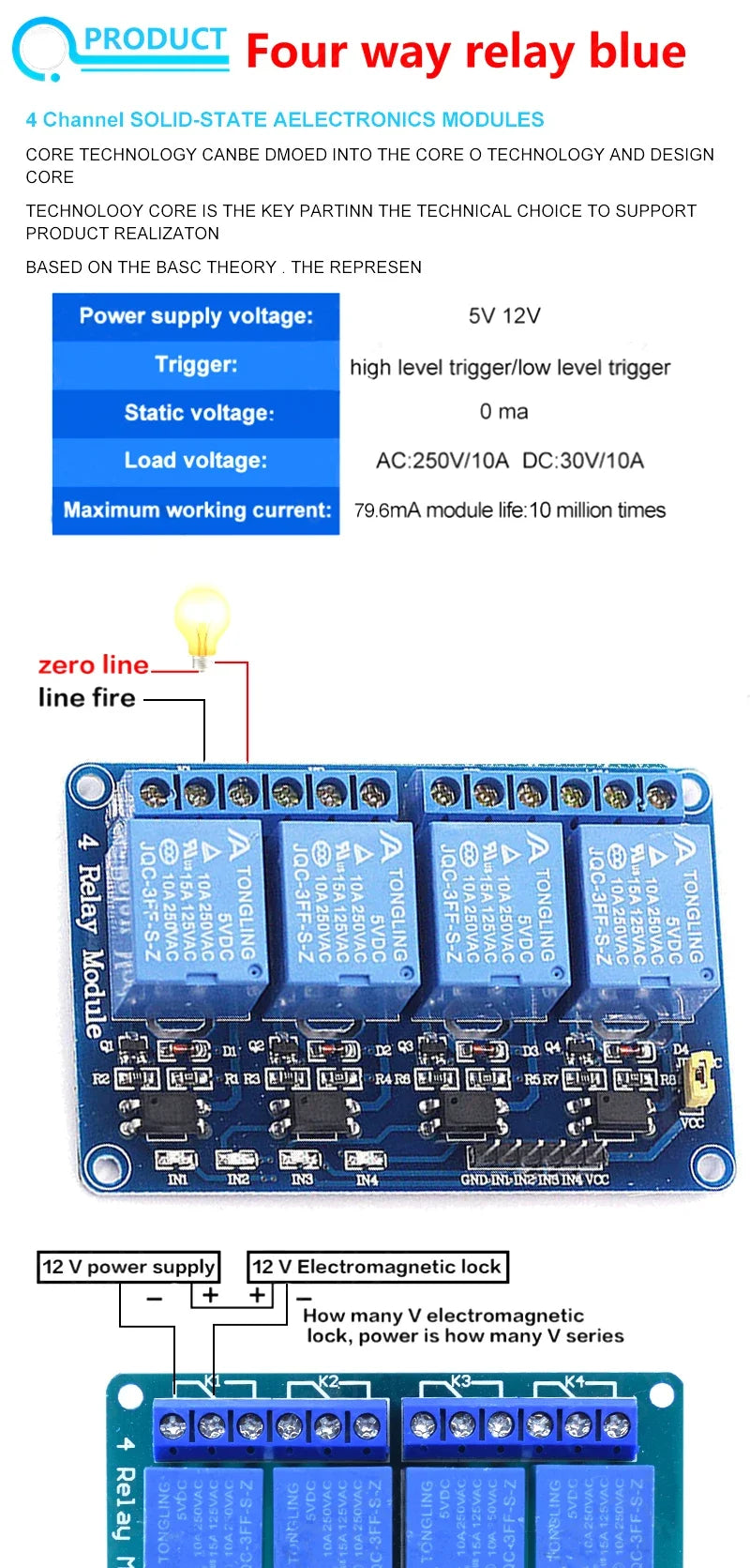 5v 12v 1 2 4 6 8 way relay module for arduino 1 2 4 6 8 channel relay module with optocoupler Relay Output In stock