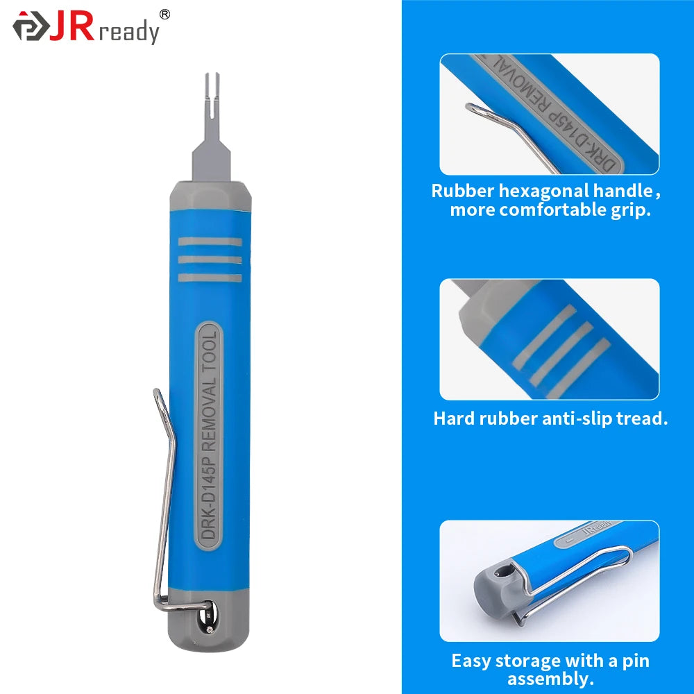 JRready DRK-D145P Electric Connector Pin Removal Tool is suitable for Molex And AMP Series Male Terminal.