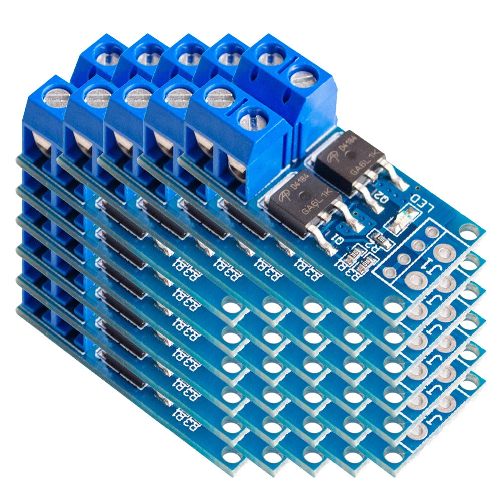 30-1PCS DC 5V-36V PWM Motor Speed Controller MOSFET 15A/30A High Power MOSFET Switch Module for LED/Motor/Pump Control 0-20KHz
