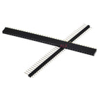 5/10Pcs 2.54mm 40 Pin 1x40 2X40 Single/Double Row Male Female 2.54 Pin Header PCB JST Connector Strip Right angle For Arduino