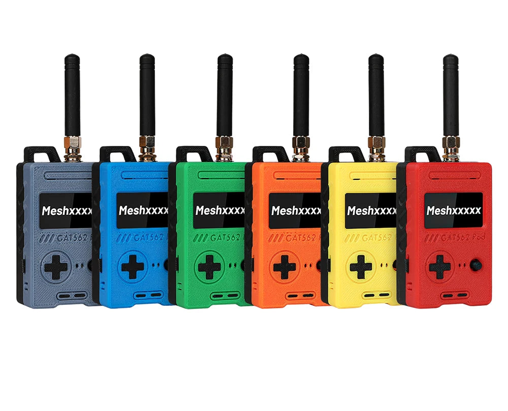GAT562 30S Pod 30dBm Mesh Radio Node With NRF52840 SX162 GPS LoRa Meshtastic Wireless Device for Meshcore 2000mAh Battery