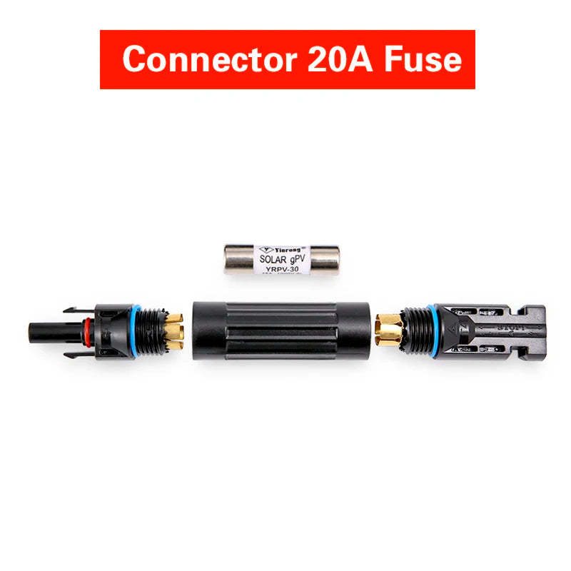 Wholesale Solar PV Fuses Connector In-line IP67 Waterproof Fuse Holder Protection 1000VDC  10A/15A/20A/25A/30A