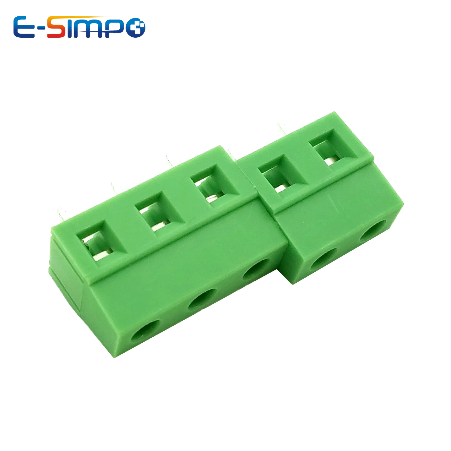 10pc PCB Screw Terminal Block 128-3.5/3.81/5.0/5.08/7.5/7.62-2P 3Pin Spliceable 0.15/0.2/0.25/ 0.3inch Pitch Rohs Wire Connector