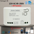 1/2/4CH EWeLink WIFI Smart Switch 7-32V 85-250V 220V Wireless Remote Control Relay Module For Garage Door Access Alexa Google