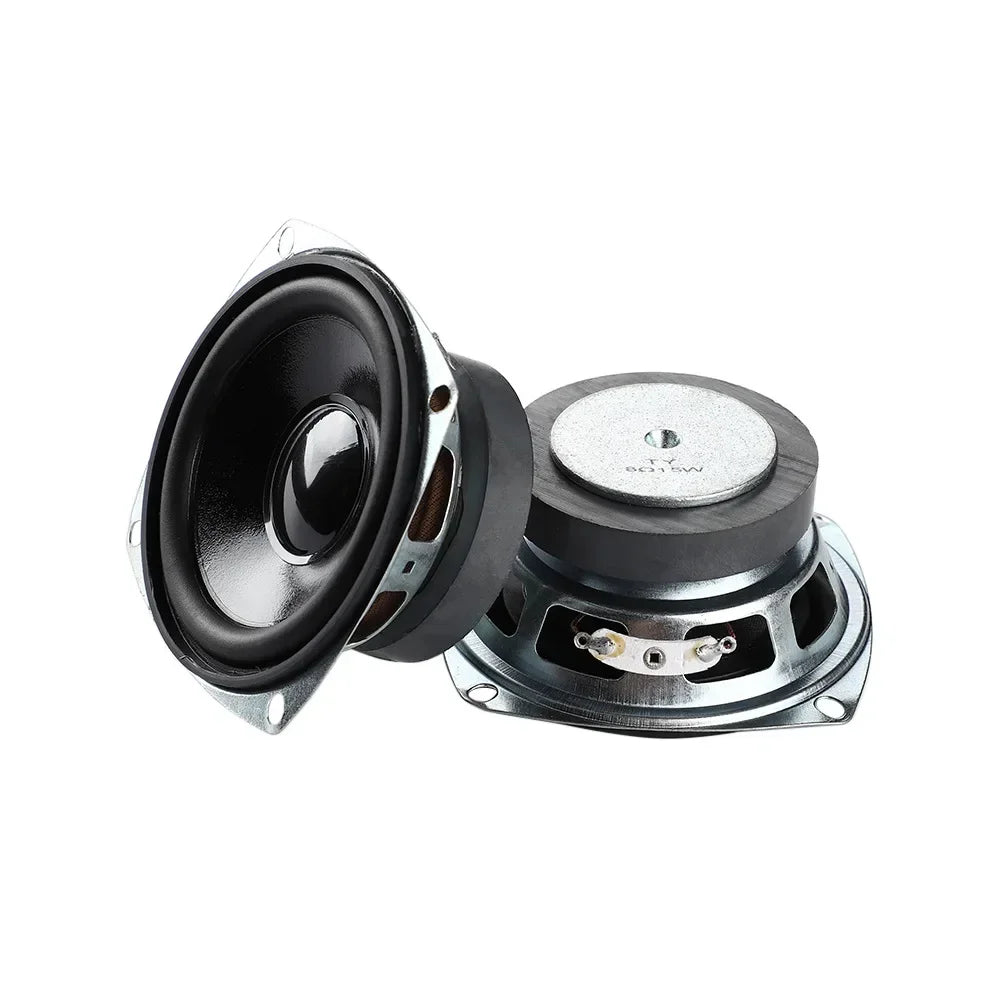 SOTAMIA 2Pcs 3 Inch Waterproof Speaker 8 Ohm 15W Midrange Bass Power Speaker Hifi Loudspeaker Music Sound Audio Home Theater