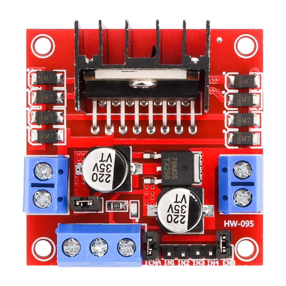 L298N Motor Driver Controller Board Module Stepper Motor DC Dual H-Bridge for Arduino Smart Car Power R3 Mega2560