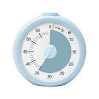 60 Minute Visual Timer Self Discipline Silent Operation Countdown Alarm Clock Square / Round Design Visualization