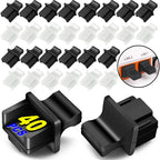 10-40Pcs RJ45 Dust Cap Connector Dust Cover Plug Protector Plugs Hub Port For Laptop/Computer/Router RJ45 Connector Dustplugs