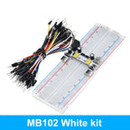 MB-102 MB102 SYB-170 Breadboard 400 830 Point Solderless Bread Board Test Develop For Dupont line DIY for arduino laboratory