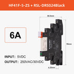 ENMG Ultra Slim Relay 5V 12V 24V 6.25mm HF41F-24-ZS DC AC Solid State Module 24V 6A NPN PNP Slim Chip Terminal High  Performance