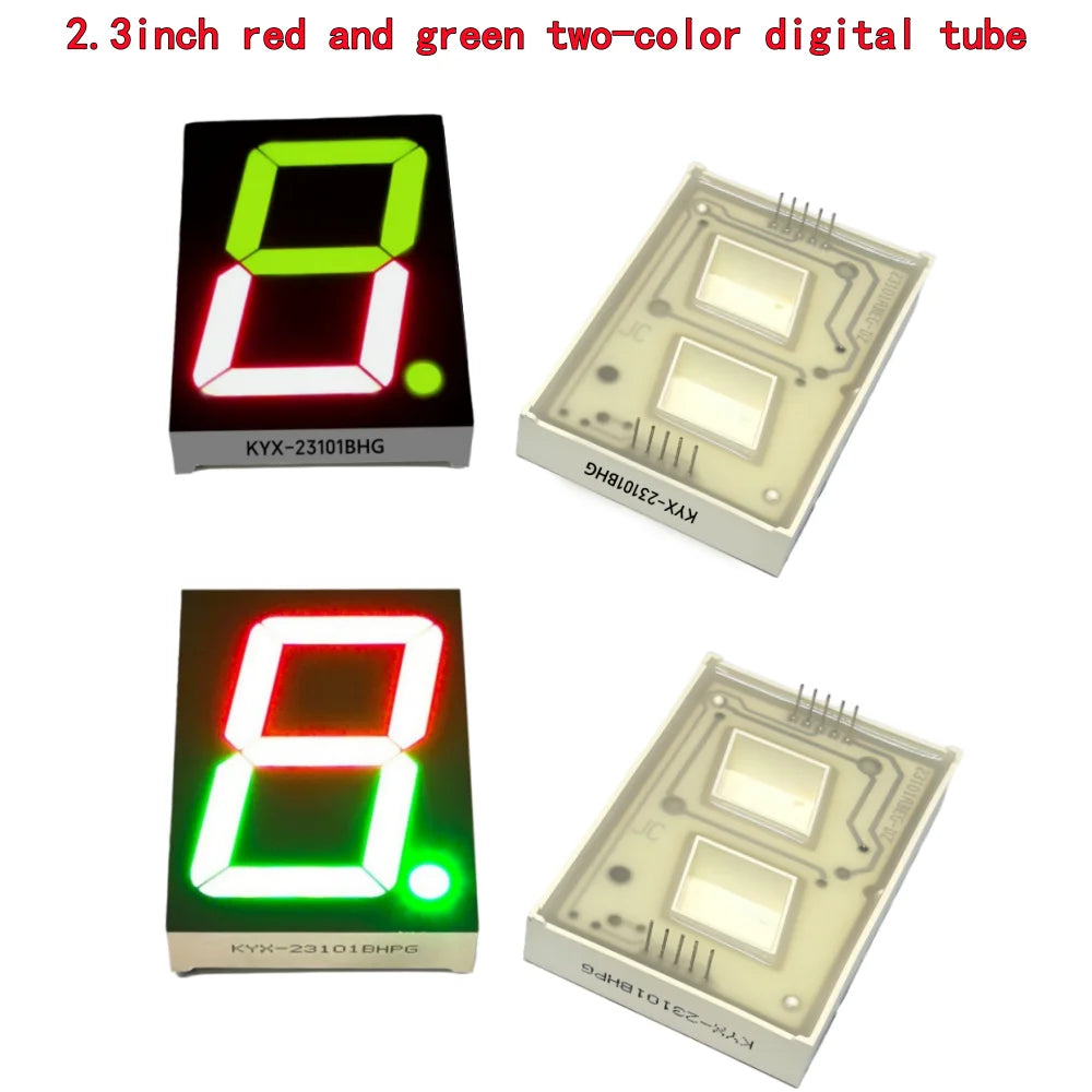 10PCS 2.3-inch digital tube 48mmX70mm digital display screen "8" high 56.8mm 7-segment digital tube 23101 series