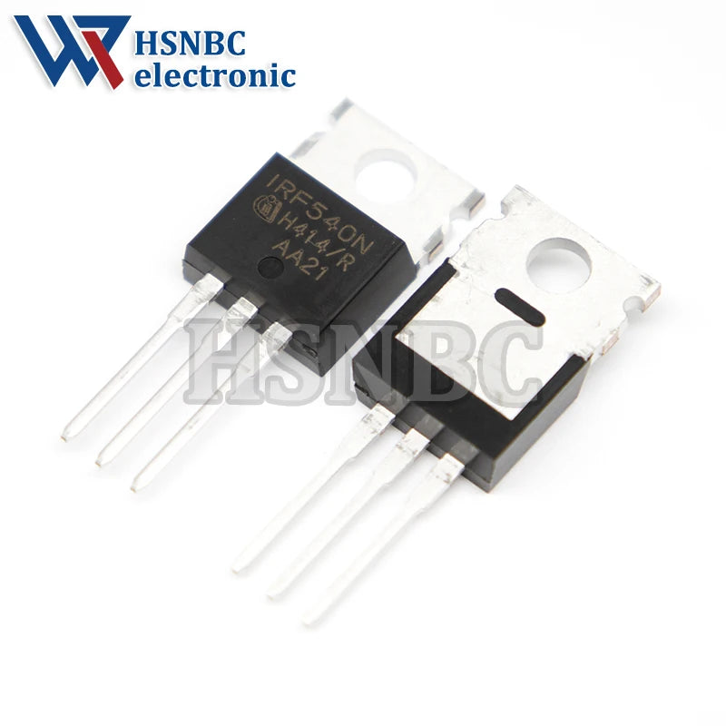 10PCS IRF540N IRF540NPBF IRF540 TO-220 33A 100V N-Channel Power MOSFET Transistor 100% New Original