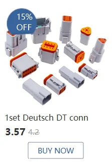 1Set 6.3mm 1/2/3/4/6/8/12P/14 pin Automotive 6.3 Electrical wire Connector Male Female cable terminal plug Kits ebike car