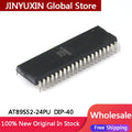 5-100Pcs New AT89S52 AT89S52-24PU 89S52 PI Flash Microcontroller Chip DIP-40 IC Chip In Stock Wholesale