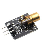 1-10pcs KY-008 650nm Laser Transmitter Module with Laser Sensor Module Non-Modulator Tube Laser Receiver Module Kit for Arduino