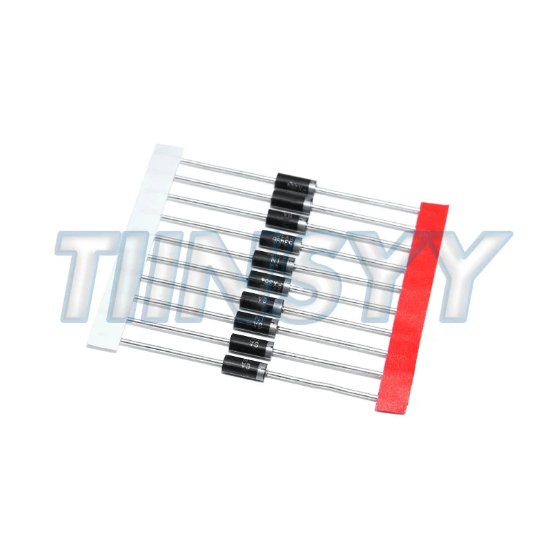 10pcs 1N5349B Power Zener Diode 5W 12V High Energy Absorption Voltage Stabilization Component for Electronics