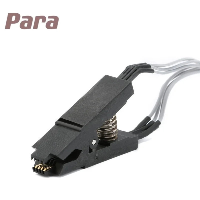 SOIC8 SOP8 Test Clip For EEPROM 93CXX/25CXX/24CXX in-circuit programming on USB Programmer TL866CS TL866A EZP2010 High quality