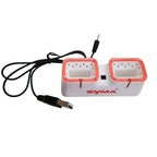 SYMA X22 X22W X22SW Dual USB Fast Charger 7 4V 2S LiPo Battery Charger Smart LED Display Overcharge Protection RC Drones Quad