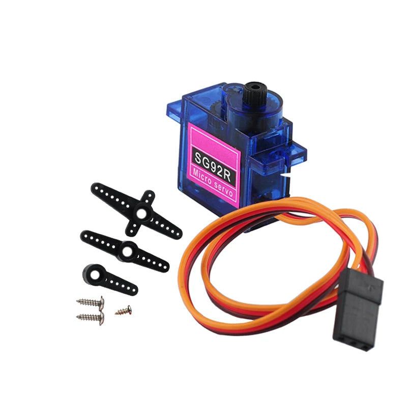 2.5kg.cm Mini Micro Analog Servo SG92R 9G Motor Servo for RC Airplane Helicopter Car Boat 2/5pcs/10pcs/20pcs/50pcs/100pcs SG 92