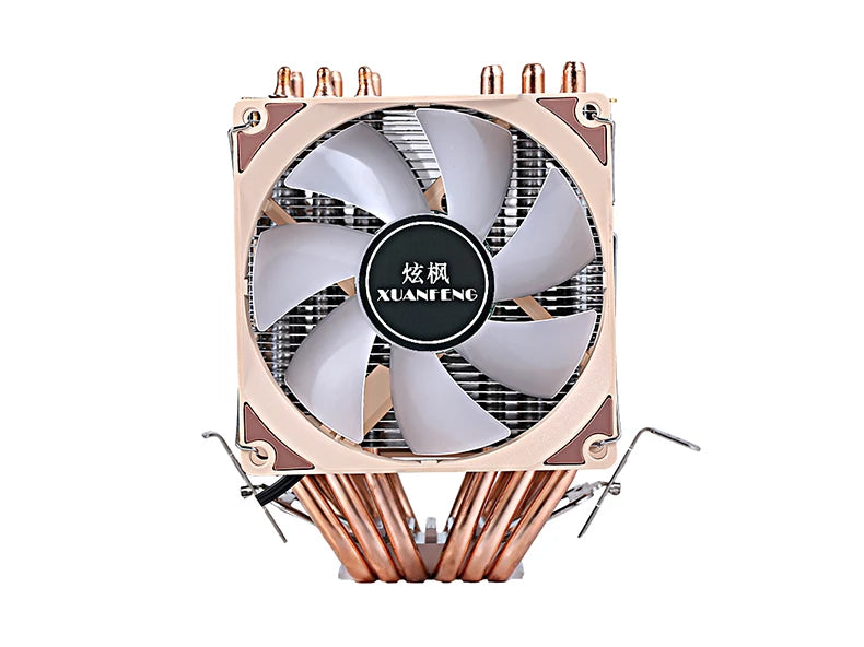 XUANFENG Air-cooled CPU Cooler 90mm Fan Twin Towers 4/6 Heat Pipe 4pin/PWM Compatible LGA2011 115x 1200 1700 X79 X99 AMD AM3 AM4