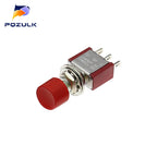 High Quality 6mm 3/6Pin 2 Position Mini Momentary Automatic return Push Button Switchl ON OFF 5A125V/2A250V Toggle Switch