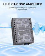 HIFI Car DSP Amplifier Lossless Modified Speakers 4*60W for Android Car Radio Stereo Car Sound Upgrade Audio Signal Processor