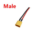 XT60 Female / Male Plug Battery Parallel Connector with Silicone Flexible Wire14AWG for RC Lipo Battery Motor
