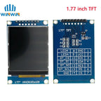 TFT Display 0.96/1.3/1.44/1.77/1.8/2.4/2.8 inch IPS 7P SPI HD 65K TFT Full Color LCD Module ST7735 Drive IC 80*160  For Arduino