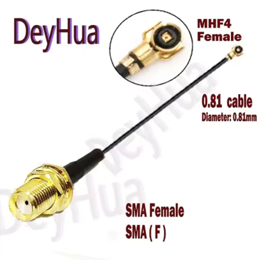10/100Pcs F Female To UFL 1  MHF4 antenna cable rf 1.13 0.81 RG178 cable F female male cable to U.FL 1 tail fiber cable assembly