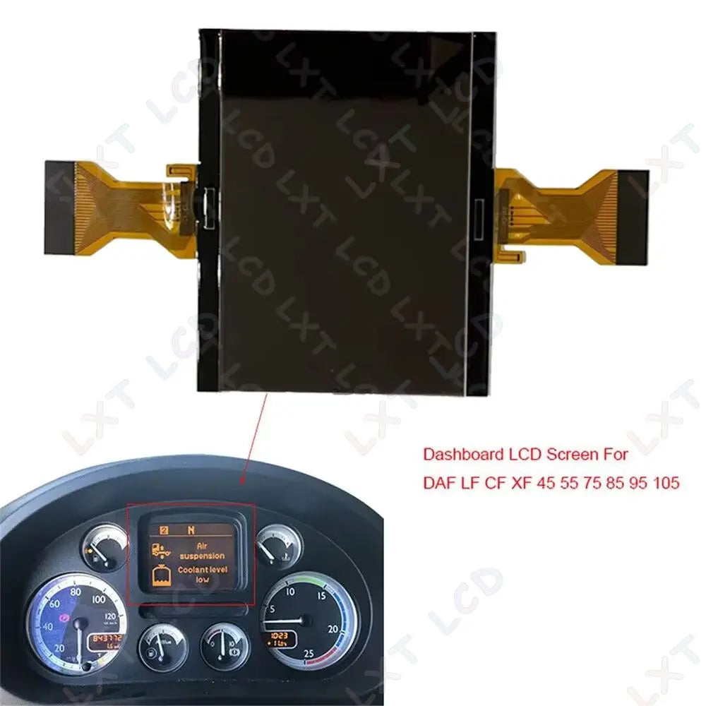 Temsa MD7 Plus For DAF LF CF XF 45 55 75 85 95 105 Truck Dashboard LCD Temsa MD9 Display Instrument Cluster LCD Replacement