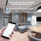 Tuya WiFi PIR Motion Sensor Human Body Detect Sensor Smart Life Infrared PIR Sensor for Home Security Protection