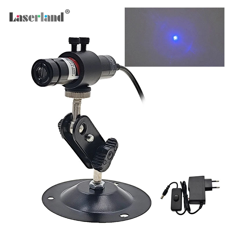 Focusable 450nm Blue Dot Laser Diode Module Generator