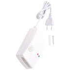 Gas Leak Detector Combustible Propane Butane Methane Leak Warning Combustible Gas Alarm Sensor For Home Security EU Plug-Y41A
