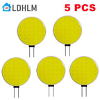 G4 LED Chip COB Bulb 5W 7W DC 12V SMD 5050 Bulb Light Cool White Warm White HeadLighting Replace Halogen Desk Wall Lamp