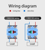 LA38 Emergency Stop 10A Self-locking Rotary Reset Latching Head Power Switch Mushroom Push Button Switch 22mm 1 NO I NC 2NC
