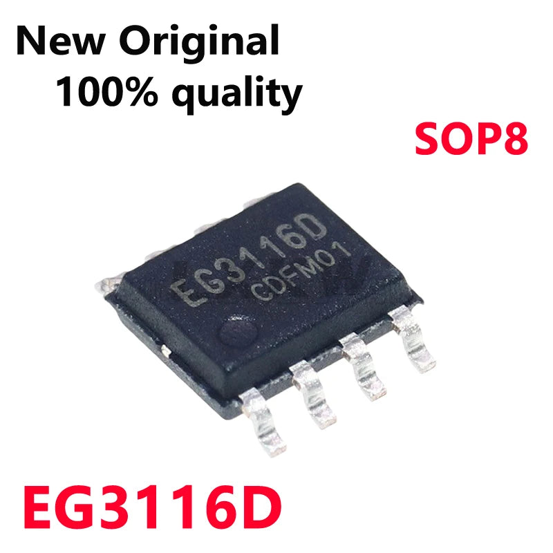 10/PCS New Original EG3116D EG3116 SOP8 High-power MOSFET IGBT gate driver chip In Stock