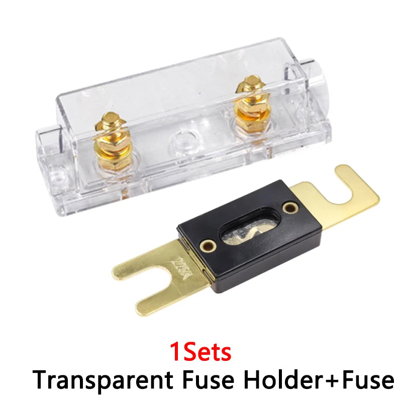 1set ANL Automotive Fuse Holders Fusible Link with Fuse 30 40 50 70 100 150 250 300 350 400 450 500A  AMP