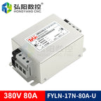 EMI Power Filter Fyln-12N-30A-U Universal 3-Phase Filter 30A 380V AC Power Electromagnetic Inverter Servo Filter