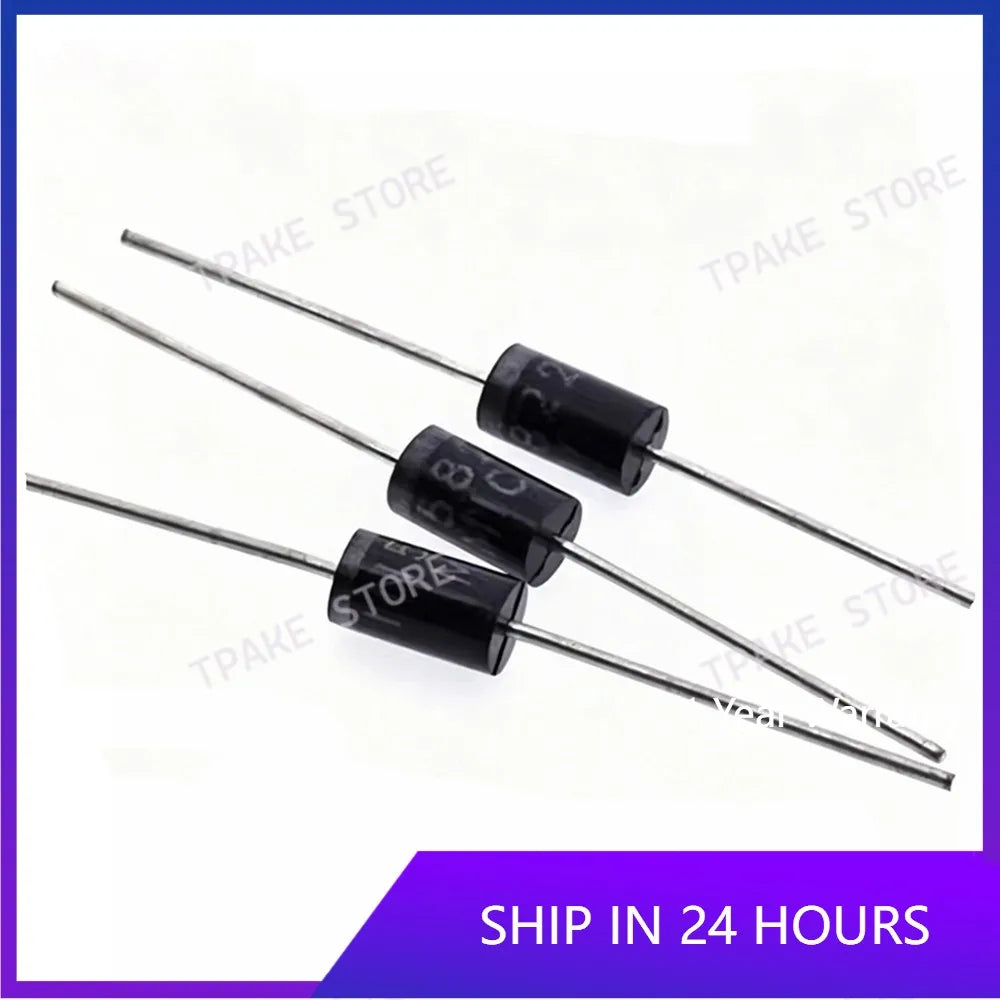 10pcs 1N5820 1N5822 1N5824 1N5825 IN5822 DO-27 Schottky Diode