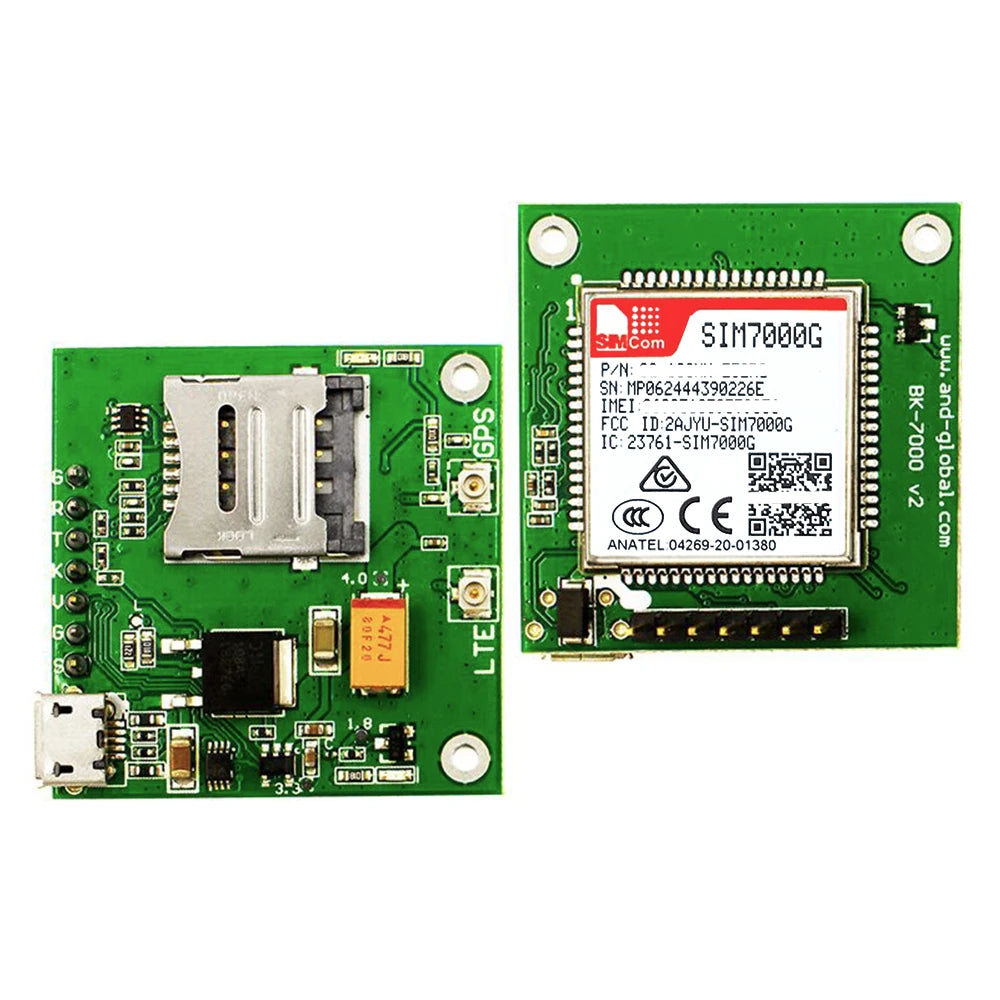 AND GLOBAL Design Original SIMCOM NB IoT Module SIM7000G Breakout with GPS