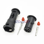 1 Set 3 Pin 1.5mm 1-926554-1 Black Male Female Auto Waterproof Connector DJ3031-1.5-11/21 Plug Round Sheath