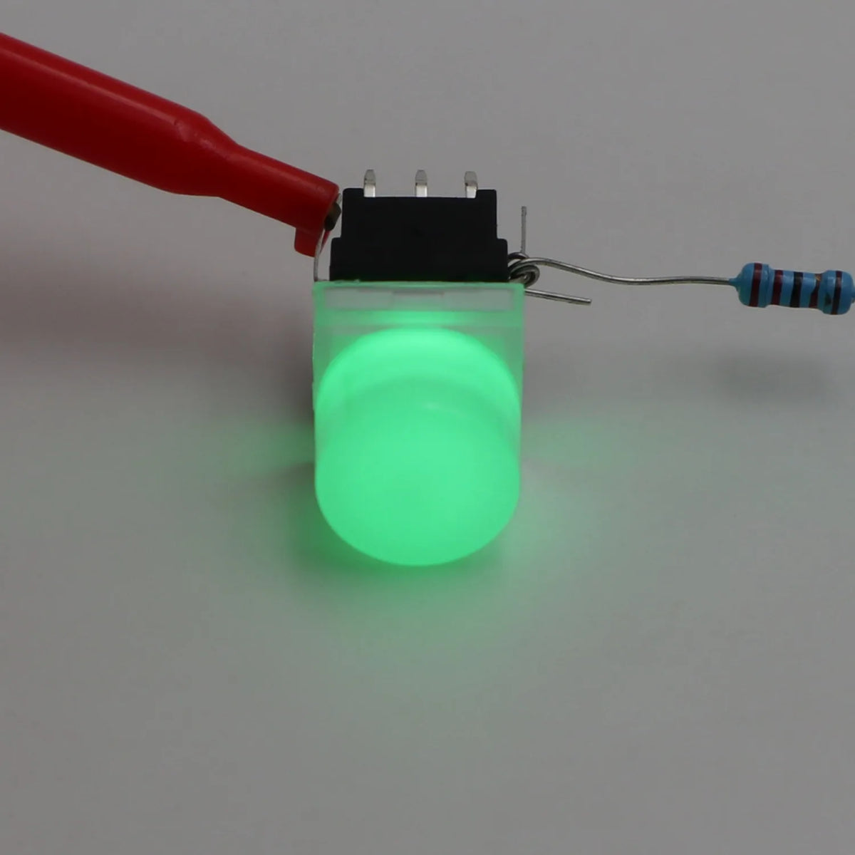 5Pcs Honyone TS6 10mm Round Top Cap 8Pin With LED Momentary Reset DPDT PCB Mini Push Button Tact Switch