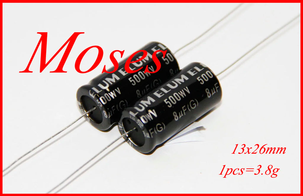 500v 47uf 22uf 16uf 10uf 33uf 40uf 220uf 68uf 100uf 8uf 450v 400v ELUM ELCNK Axial Audio Capacitance Electrolytic Capacitor